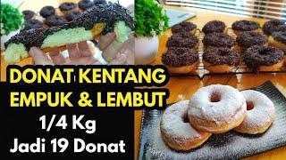 Resep DONAT KENTANG EMPUK DAN LEMBUT TAHAN LAMA