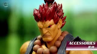 Street Fighter stop motion - SHF Akuma