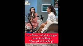 Luna Maya ketemu Ariel Noah di podcast #shorts #viral #lunamaya #arielnoah #noahband #noah