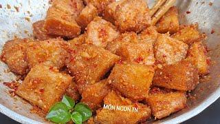 SƯỜN NON CHAY KHO SẢ ỚT món chay ngon đơn giản chay mặn đều dùng được