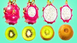 Hidden Patterns Inside Tropical Fruit