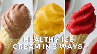 How to make HEALTHY ICE CREAM that actually tastes good