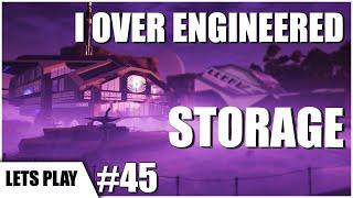 I OVER ENGINEERED My Central Storage  Satisfactory Lets Play Ep.45