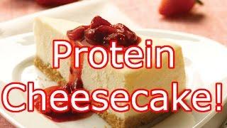 Protein Cheesecake KEIN Eiweißpulver nötig  Schnell einfach und lecker