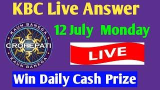 KBC Play Along Live Answer