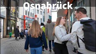 Osnabrück Germany Walking tour of a beautiful city 4К