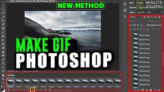 How to make a gif in photoshop 2024  Animated GIF