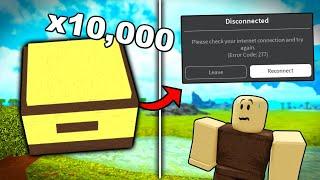 CRASHING servers with ESSENCE CHESTS  Booga Booga Reborn Roblox