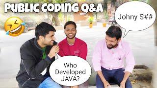 Asking Basic Coding Questions to Random CS Students in India   Software Engineering #jobs #ai