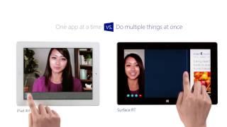 ▶ Surface RT versus iPad
