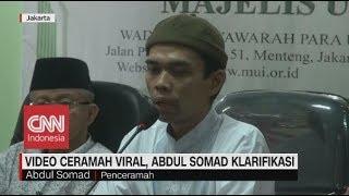 Abdul Somad Klarifikasi Video Ceramahnya yang Viral