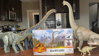 HUGE Jurassic World Dominion Brachiosaurus Review And Unboxing
