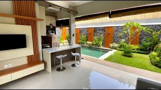 DIJUAL MURAH VILLA MEWAH FULLY FURNISHED CANGGU BALI  PRIVAT POOL  3 KAMAR TIDUR