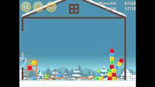 Angry Birds Chrome - Seasons Greedings - Bonus Level 1