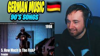 REACTION TO GERMAN 90s MUSIC  Most Popular German Songs From 1990 to 1999