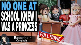 No One At School Knew I Was A Princess FULL MOVIE  roblox brookhaven rp