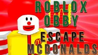  Escape McDonalds Obby  Roblox Game By Adis Studio - Walkthrough