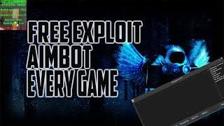 ROBLOX ALL GAME AIMBOT AND HBE HACKSCRIPT  FREE EXPLOIT +NICE GUI