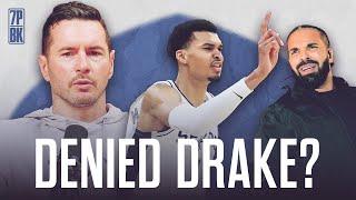 JJ Redick Shares the Story of Victor Wembanyama Turning Down a Drake Invitation