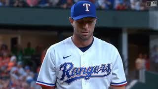 Highlights 83 Rangers Complete Sweep in Scherzers First Start