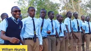 Vihiga boys high school choir perfoming Zuwena by Diamond at the Kmf 2023 edition Nyeri county.