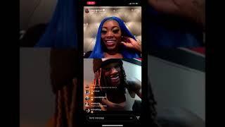 King Von flirting with Asian doll like on Instagram live full video