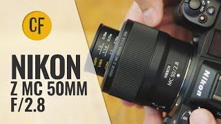 Nikon Z MC 50mm f2.8 lens review with samples