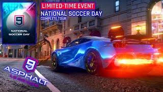 National Soccer Day @ Complete Tour Route Asphalt 9 LegendsNintendo Switch