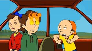 Caillou Loses All his 5 Strikes at South Padre IslandGrounded Big TimePunishment Day Most Views