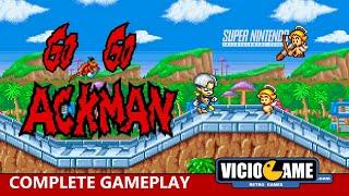  Go Go Ackman Super Nintendo Complete Gameplay