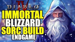 Diablo 4 BEST Sorcerer Build for Season 4 - PIT 120+ IMMORTAL Blizzard Sorcerer Build