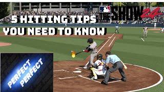 5 Hitting Tips You Need To Know In MLB The Show 24