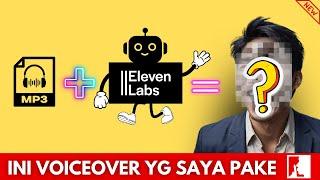 Gampang CARA Kloning Suara VOICE OVER di ElevenLabs Hasil Realistis Mirip Manusia