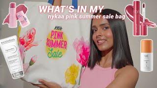 What’s in my Nykaa Pink Summer Sale Bag🩷