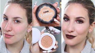 LOreal True Match Lumi CUSHION Foundation  FIRST IMPRESSION + REVIEW  JamiePaigeBeauty