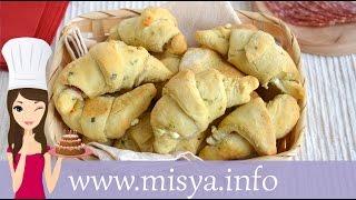 Cornetti salati la ricetta di Misya