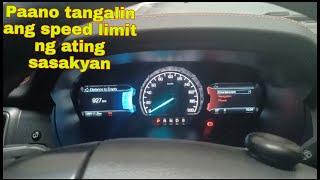 PAANO TANGGALIN ANG SPEED LIMIT  NG FORD RANGER