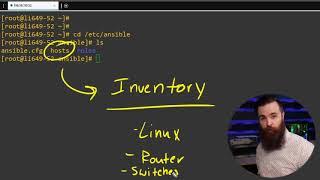 Ansible inventory the hosts file