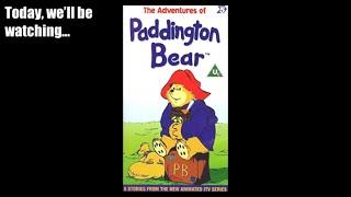Me Watching a Paddington Bear VHS
