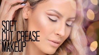 Soft Cut Crease Makeup + How to Hide lash Bands - Desi Perkins