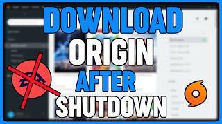 How To Download & Install Origin On PC After Shutdown