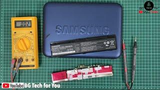 ️ Teardown   Battery safety Case & Cells - Samsung NP N310