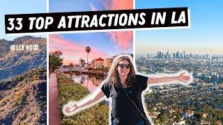 33 LOS ANGELES ATTRACTIONS You Cant Miss  Best Things to do in Los Angeles California