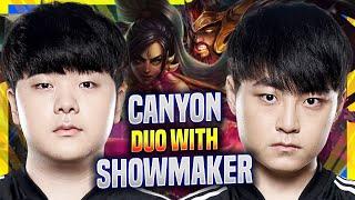 DK SHOWMAKER DUO WITH DK CANYON IN EUW SOLOQ - DK ShowMaker Plays Tryndamere MID vs Cassiopeia