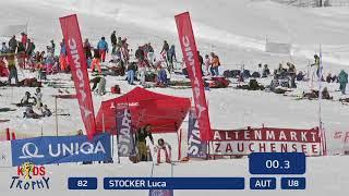 LUCA s WINNING RUN - U8 - Giant Slalom Int. Kids Trophy Zauchensee