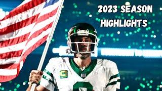 Aaron Rodgers Full 2023 Season Highlights New York Jets