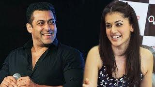 Taapsee Pannu Goes Mad In Love With Salman Khan - Judwaa 2 Shoot