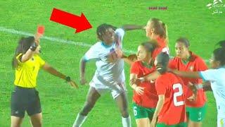 Absolutely CRAZY Moment in Womens Football Friendly Game