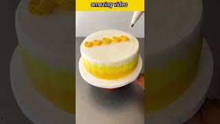 Beautiful cake decorating  #shorts #viralvideo