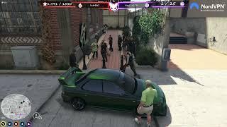 GSF gets caught tagging new Sheriffs Office  NOPIXEL RP CLIPS